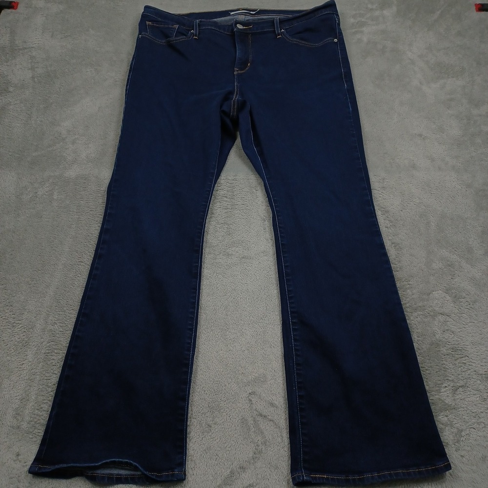 Levis‎ 315 Jeans Womens 16W Blue Denim Shaping Bootcut Casual Pockets